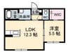 宇野線<宇野みなと線>/備前西市駅 徒歩4分 1階 築20年 1LDKの間取り