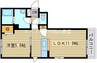 宇野線<宇野みなと線>/大元駅 徒歩21分 2階 築14年 1LDKの間取り