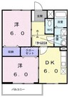 宇野線<宇野みなと線>/備前西市駅 徒歩66分 1階 築28年 2DKの間取り