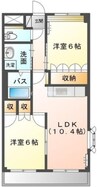 宇野線<宇野みなと線>/岡山駅 バス:64分:停歩4分 2階 築18年 2LDKの間取り