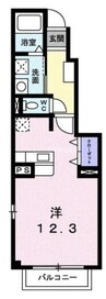 岡山市電清輝橋線<岡山電気軌道>/清輝橋駅 徒歩46分 1階 築21年 1Rの間取り