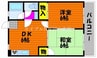 宇野線<宇野みなと線>/備前西市駅 徒歩21分 4階 築35年 2DKの間取り