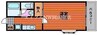 宇野線<宇野みなと線>/備前西市駅 徒歩13分 2階 築28年 1Kの間取り
