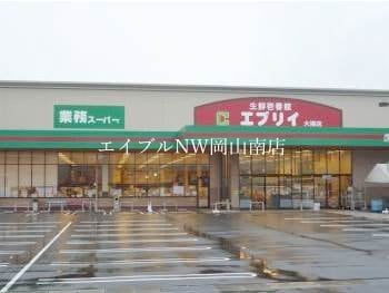 生鮮壱番館エブリイ大福店(スーパー)まで47m 山陽本線（中国）/岡山駅 バス40分大福下車:停歩10分 2階 築28年