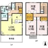 宇野線<宇野みなと線>/備前西市駅 徒歩1分 1階 築16年 3LDKの間取り