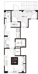 第5アルバマンションの間取図
