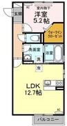 宇野線<宇野みなと線>/備前西市駅 徒歩13分 2階 築13年 1LDKの間取り