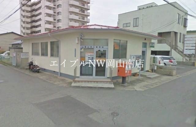 岡山青江郵便局(郵便局)まで804m 宇野線<宇野みなと線>/大元駅 徒歩17分 1階 築7年