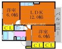 ベルピアの間取図