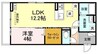 宇野線<宇野みなと線>/備前西市駅 徒歩59分 1階 1年未満 1LDKの間取り