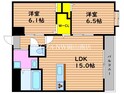 ベンビレッジ平田西公園の間取図