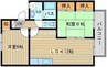 山陽本線（中国）/岡山駅 バス:30分:停歩7分 2階 築30年 2LDKの間取り