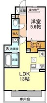 山陽本線（中国）/岡山駅 バス:19分:停歩4分 1階 築6年 1LDKの間取り