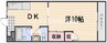 山陽本線（中国）/岡山駅 バス:26分:停歩4分 3階 築33年 1DKの間取り