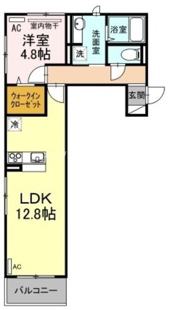 間取図 恵比寿Ⅴ