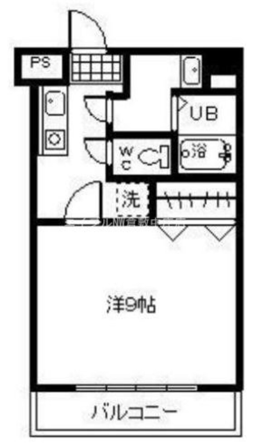 間取図 サンシャイン中庄