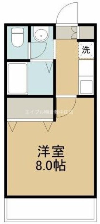 間取図 フィオーレ上東Ⅱ