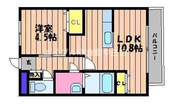 間取図 ロイヤル藤Ⅰ