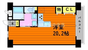 間取図 アルティザ倉敷