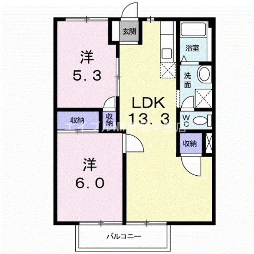 間取図 ニューシティ大島