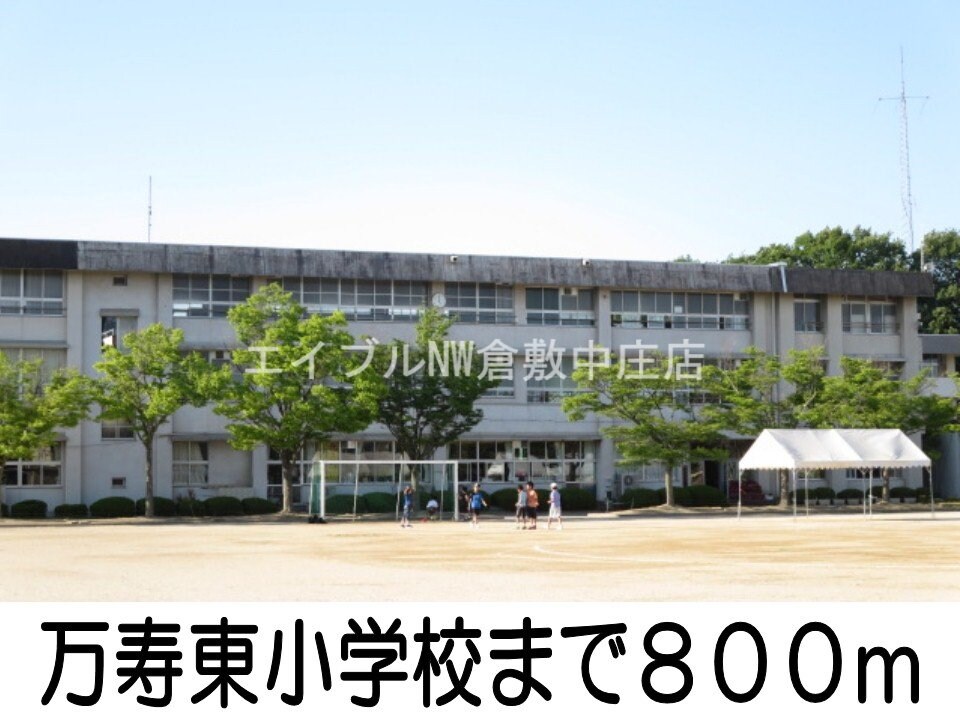 万寿東小学校(小学校)まで800m ニューシティ大島