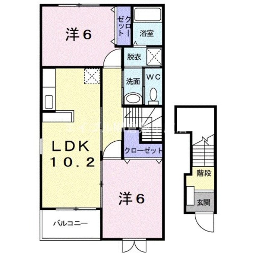 間取図 フォーラムＢ