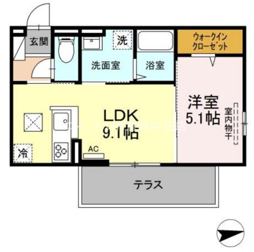 間取図 ラ・レコルトⅡ