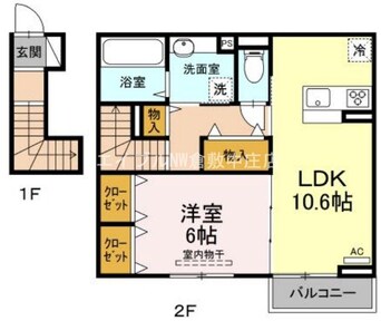 間取図 D-roomToba