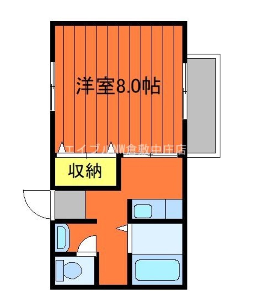 間取図 ドミール小野