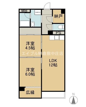 間取図 匠コーポラスⅡ