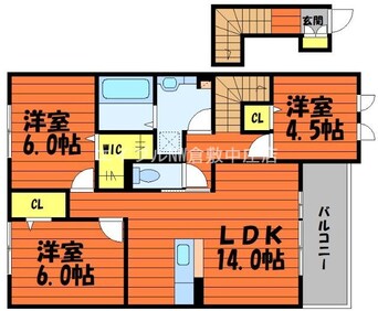 間取図 パークサイドレジデンス