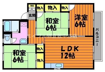 間取図 ハウスフォレスト　Ｅ棟