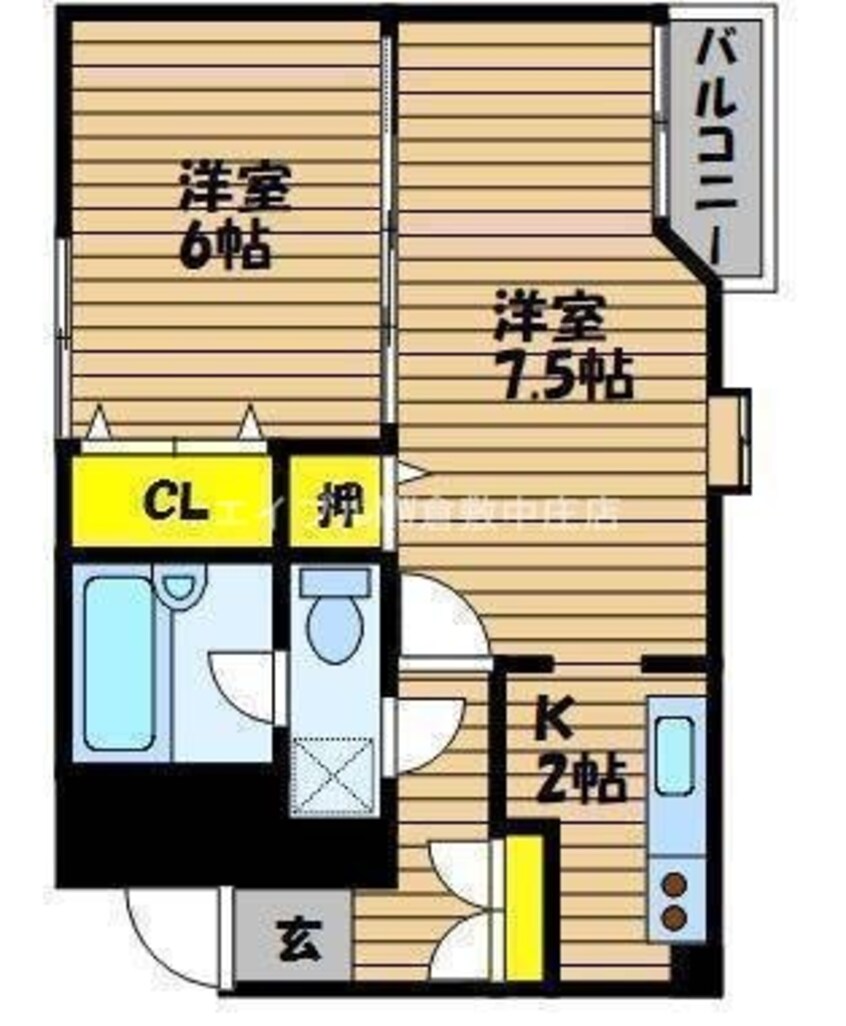 間取図 エルム２０