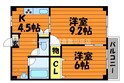 ガーディニアシティー稲荷町の間取図