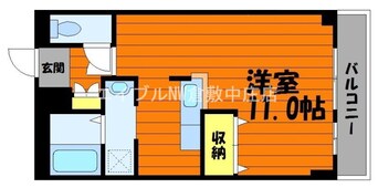 間取図 ジュメル倉敷