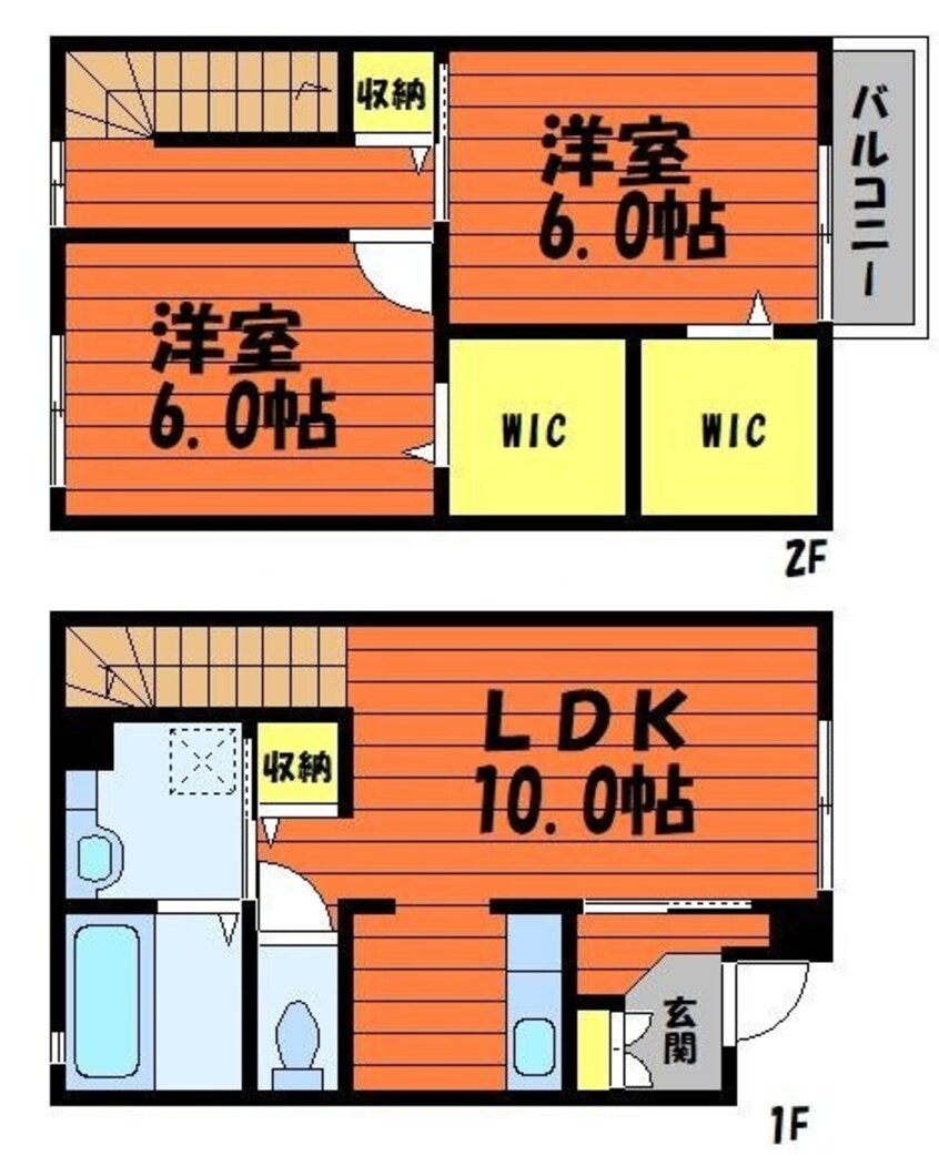 間取図 グレイス　パステール