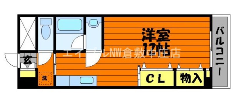 間取図 ルミエール松島