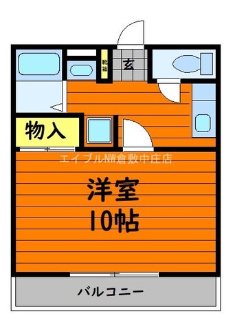 間取図 MOREモア弐番館