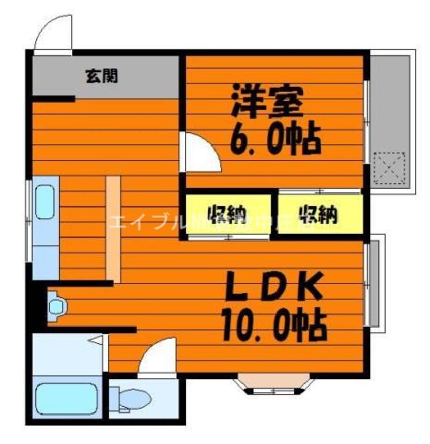 間取図 グリーンテラス