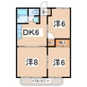 東北新幹線（東北地方）/郡山駅 バス:15分:停歩11分 2階 築31年 3DKの間取り