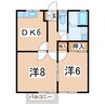 東北新幹線（東北地方）/郡山駅 バス:20分:停歩3分 1階 築32年 2DKの間取り