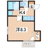 東北新幹線（東北地方）/郡山駅 バス:25分:停歩4分 2階 築24年 1Kの間取り