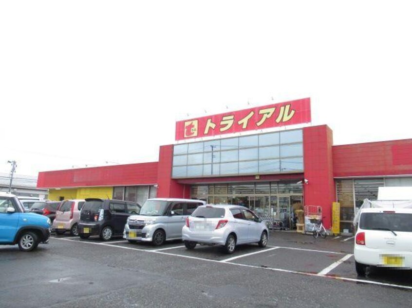 バラエティストアトライアル郡山富田店(ディスカウントショップ)まで1160m 東北新幹線（東北地方）/郡山駅 バス15分音路下車:停歩4分 2階 築40年