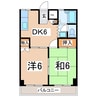東北新幹線（東北地方）/郡山駅 バス:15分:停歩5分 2階 築35年 2DKの間取り