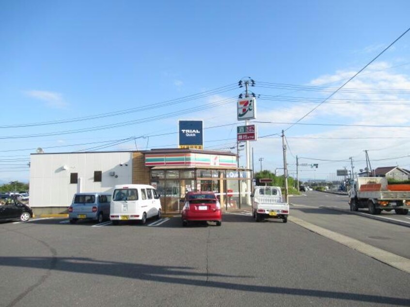 セブンイレブン郡山喜久田店(コンビニ)まで476m 磐越西線<森と水とロマンの鉄道>/喜久田駅 徒歩5分 2階 築29年