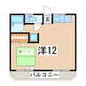 東北新幹線（東北地方）/郡山駅 バス:10分:停歩10分 1階 築27年 1Rの間取り