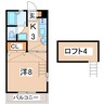東北新幹線（東北地方）/郡山駅 バス:20分:停歩6分 2階 築25年 1Kの間取り