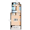 東北本線/郡山駅 徒歩22分 4階 築15年 1Kの間取り