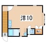 磐越西線<森と水とロマンの鉄道>/郡山富田駅 徒歩13分 2階 築31年 1Rの間取り