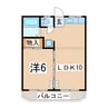磐越西線<森と水とロマンの鉄道>/郡山富田駅 徒歩20分 2階 築40年 1LDKの間取り